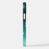 Antike Skeleton Keys on Green Background iPhone Hülle (Rechte Seite)