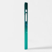 Antike Skeleton Keys on Green Background iPhone Hülle (Linke Seite)