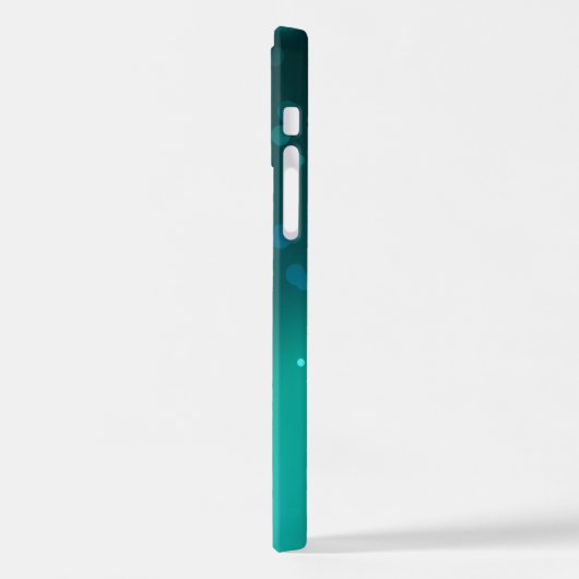 Antike Skeleton Keys on Green Background iPhone Hülle (Linke Seite)