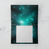 Antike Skeleton Keys on Green Background Karte (Innenseite)