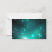 Antike Skeleton Keys on Green Background Mitteilungskarte (Rückseite)