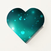 Antike Skeleton Keys on Green Background Notizblock (Rückseite)