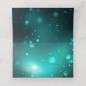 Antike Skeleton Keys on Green Background Platzkarte (Innenseite Aufgefaltet)