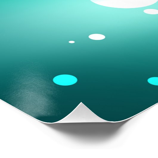 Antike Skeleton Keys on Green Background Poster (Ecke)