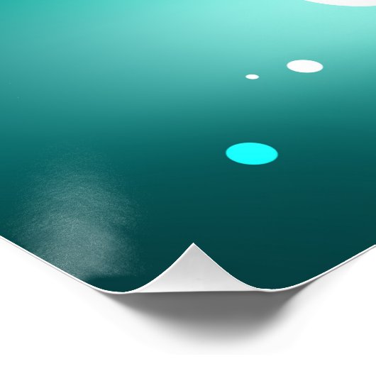 Antike Skeleton Keys on Green Background Poster (Ecke)