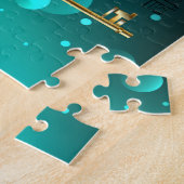 Antike Skeleton Keys on Green Background Puzzle (Seite)