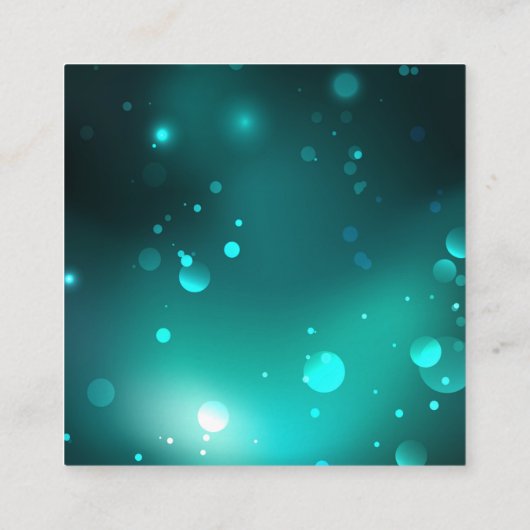 Antike Skeleton Keys on Green Background Quadratische Visitenkarte (Rückseite)