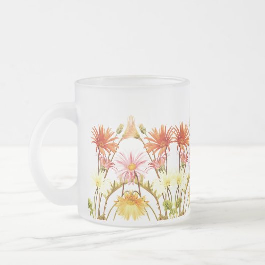 Antike Sommerblumen Kaffeetasse (Links)