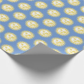 Antike Sonne Geschenkpapier (Ecke)
