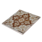 Antike spanische Vintage Fliese (Seite)