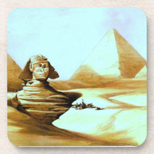 Antike Sphinx Getränkeuntersetzer