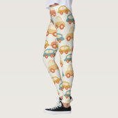 Antike Spielzeugwagen Leggings (Links)