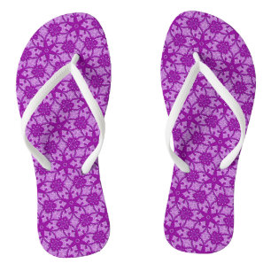 Antike Spitze - Amethyst lila Badesandalen