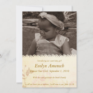 Antike Spitze: Creme Ankündigung