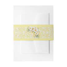 Antike Spitze & Gänseblümchen Blumen Hochzeit