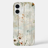 Antike Spitze & Gänseblümchen Rustikale iPhone-Hül Case-Mate iPhone Hülle (Rückseite)