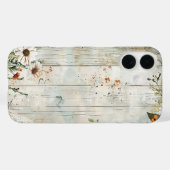 Antike Spitze & Gänseblümchen Rustikale iPhone-Hül Case-Mate iPhone Hülle (Rückseite (Horizontal))