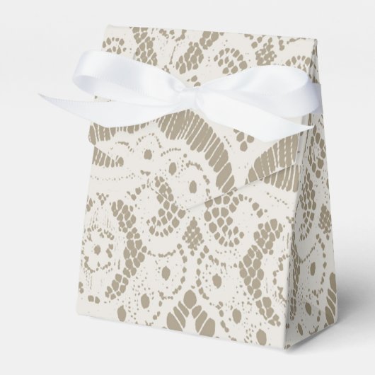 Antike Spitze Geschenkschachtel (Vorderseite)