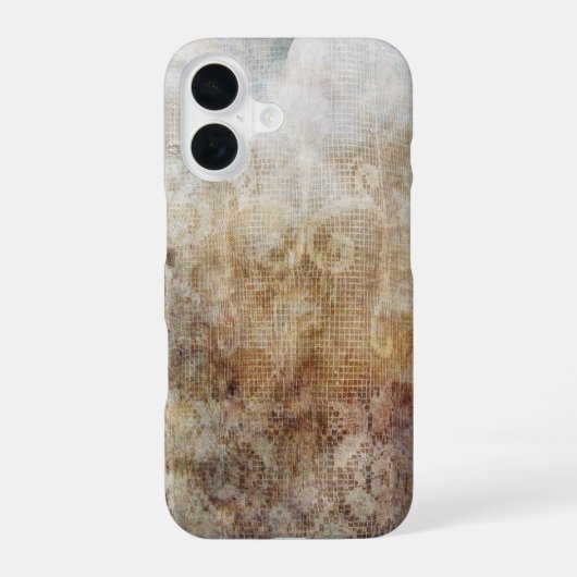 Antike Spitze iPhone 16 Hülle (Rückseite)