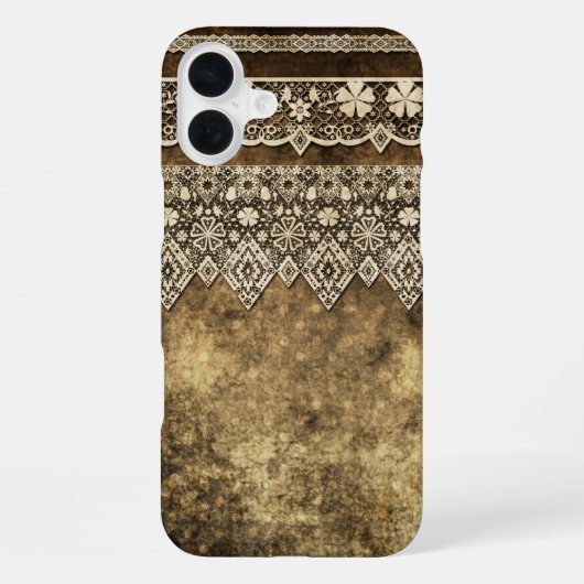Antike Spitze iPhone Hülle (Rückseite)