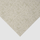 Antike Spitze Seidenpapier (Ausschnitt)