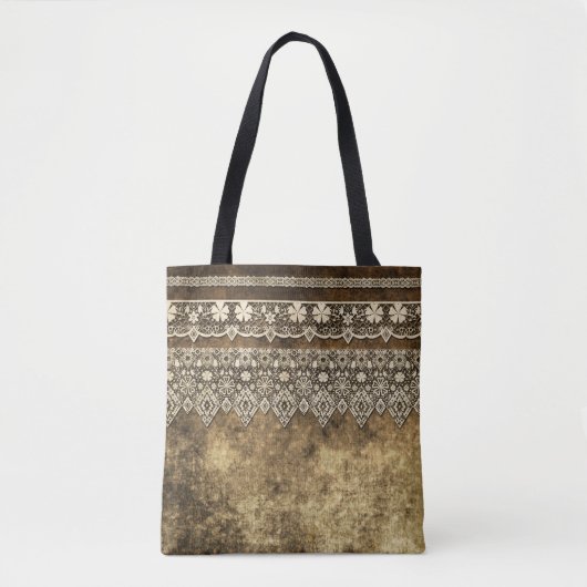 Antike Spitze Tasche (Vorderseite)