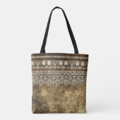 Antike Spitze Tasche (Rückseite)