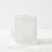 Antike Spitze-Tasse Mattglastasse (Vorderseite Links)