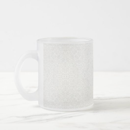 Antike Spitze-Tasse Mattglastasse (Links)