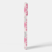 Antike Spitze - weiß und Rose pink Case-Mate iPhone Hülle (Rückseite / Rechts)