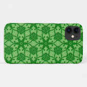Antike Spitzen - smaragdgrün und lilgrün Case-Mate iPhone Hülle (Rückseite (Horizontal))