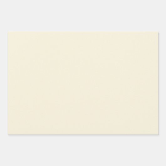 Antike Spitzenfarbe | Classic | elegant Geschenkpapier Set (Vorderseite)