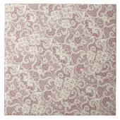 Antike Spitzenteile Fliese (Vorderseite)