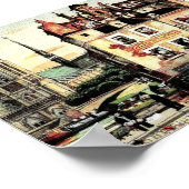 Antike Stadt Poster (Ecke)