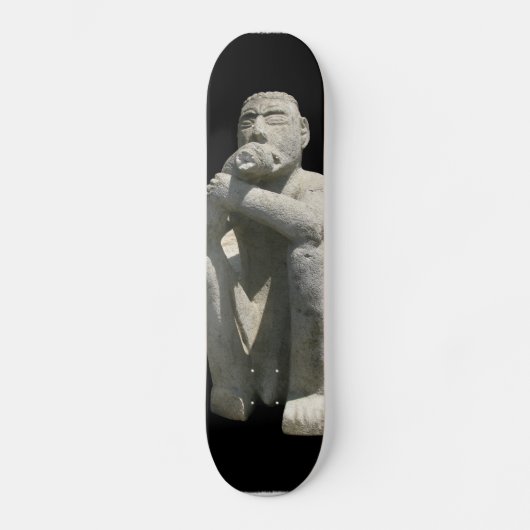 Antike Statue Costa Rica Skateboard (Vorderseite)