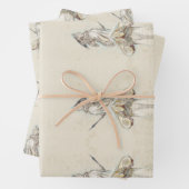 Antike Statue von Athena Griechenland Elegante Kun Geschenkpapier Set (Beispiel)