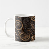 Antike Steampunk-Kaffeetasse Kaffeetasse (Links)