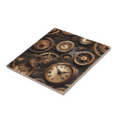 Antike Steampunk-Keramikfliese Fliese (Seite)