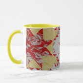 Antike Steppdecke Tasse (Links)