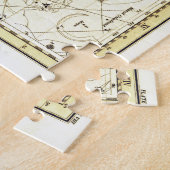 Antike Sternkarte Sternbild Herkules Puzzle (Seite)