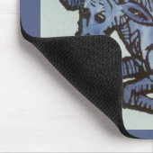 Antike Sternzeichen, Antiker Stier Taurus Mousepad (Ecke)