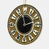 Antike Stiluhr Gesicht Zeit Weihnachtsschmuck (Links)