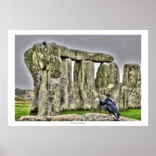 Antike Stonehenge & Vorgeburt Poster (Vorne)
