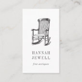 Antike Stube | Vintage Möbel Visitenkarte (Vorderseite)