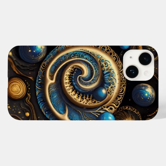 Antike Symbole in lebhaften Farben Case-Mate iPhone Hülle (Rückseite (Horizontal))