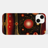 Antike Symbole in lebhaften Farben Case-Mate iPhone Hülle (Rückseite (Horizontal))