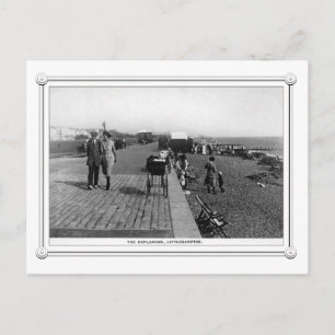 Antike Szene von Littlehampton, Sussex Postkarte