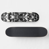 Antike Tapete mit Schriftrollenmuster Skateboard (Horizontal)