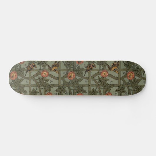 Antike Tapete William Morris Skateboard (Horizontal)