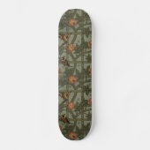 Antike Tapete William Morris Skateboard (Vorderseite)